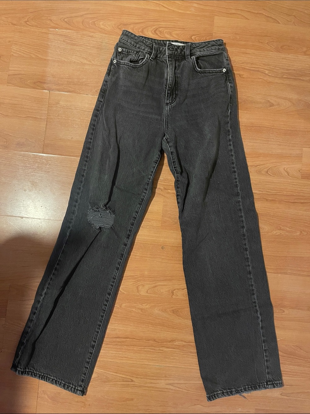 Garage Denim Jambe Large/wide Leg jeans